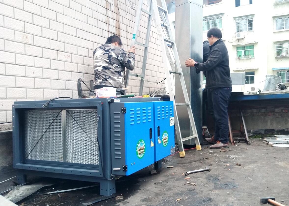 機(jī)關(guān)食堂油煙治理&mdash;&mdash;某就業(yè)局食堂